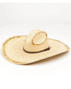 Cody James Men's Guatemalan Gus Palm Straw Western HatÂ