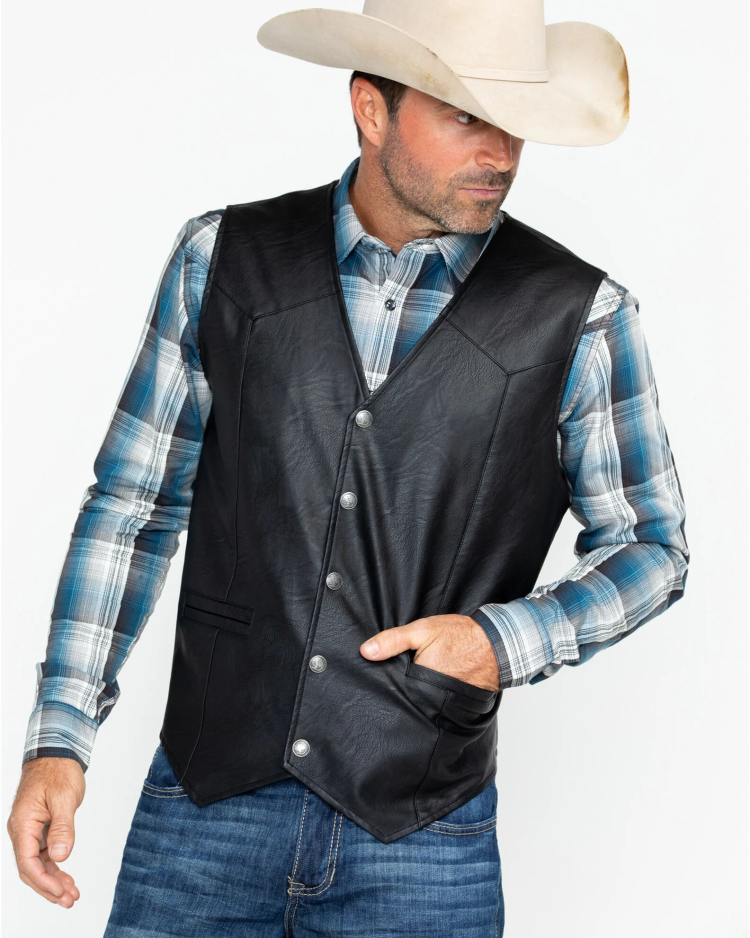 Cody James Men's Deadwood Vest Cody James Men's Deadwood Vest -Cody James Sales 2000215486 001 P1