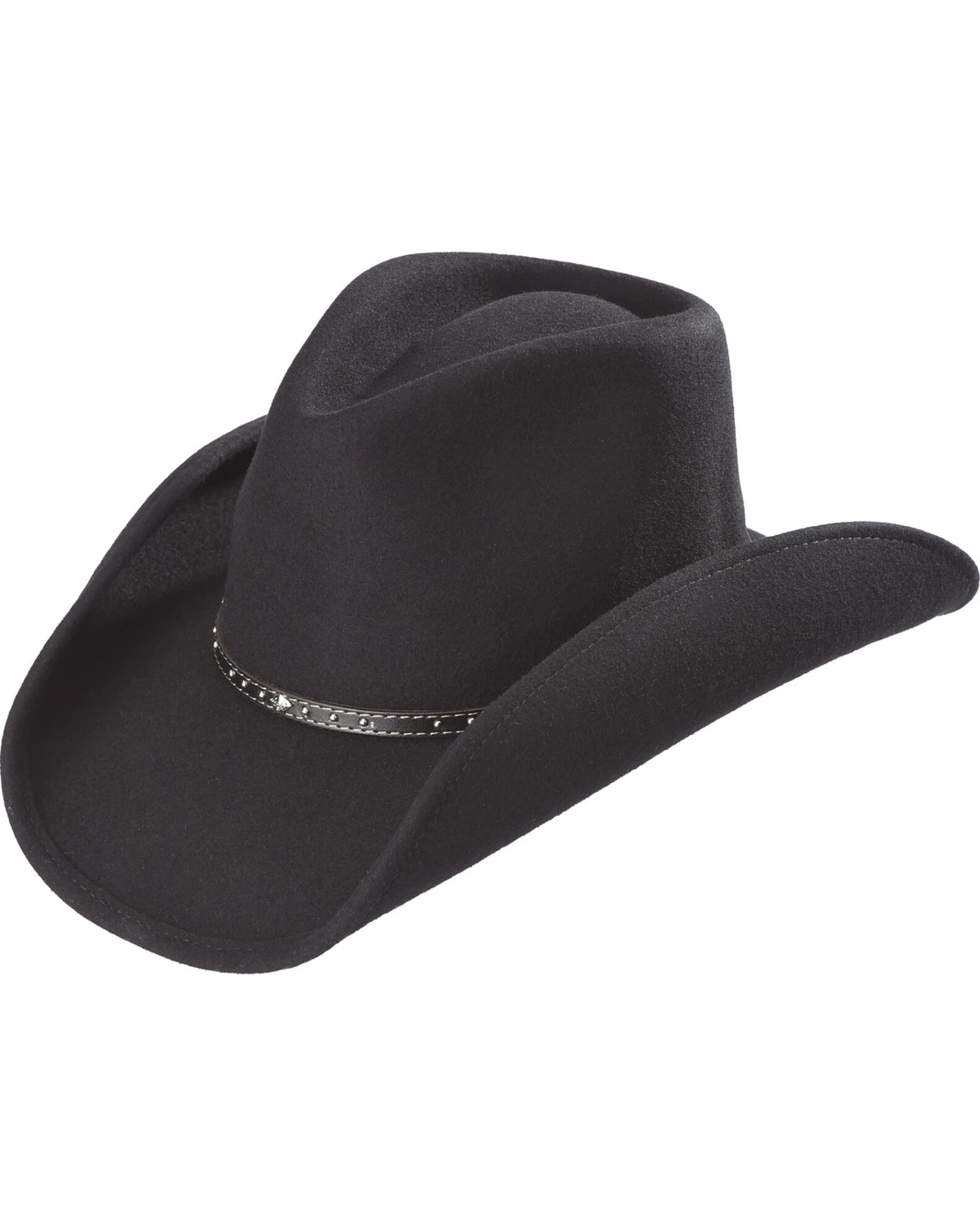 Cody James Men's Black Felt Pinch Front Western Hat Cody James Men's Black Felt Pinch Front Western Hat -Cody James Sales 2000234013 001 P1