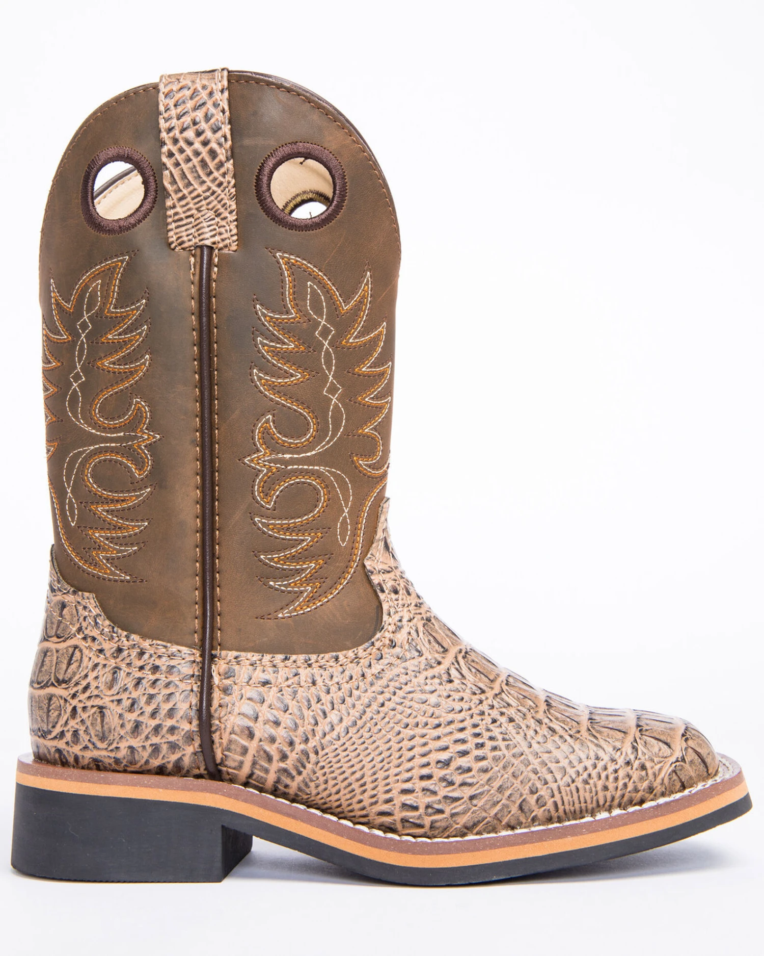 Cody James Little Boys' Gator Print Western Boots - Broad Square Toe Cody James Little Boys' Gator Print Western Boots - Broad Square Toe -Cody James Sales 2000253467 200 P2