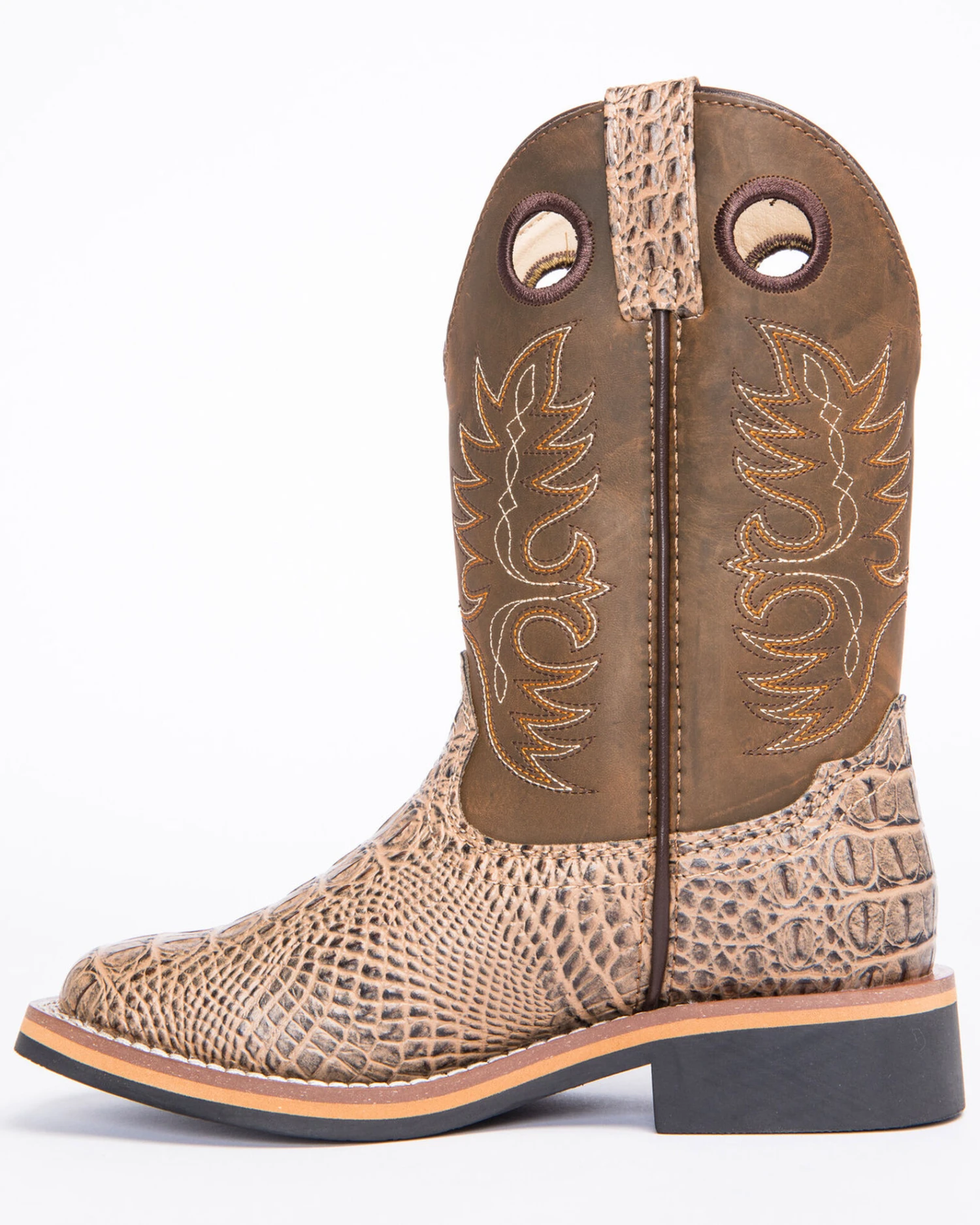 Cody James Little Boys' Gator Print Western Boots - Broad Square Toe Cody James Little Boys' Gator Print Western Boots - Broad Square Toe -Cody James Sales 2000253467 200 P3