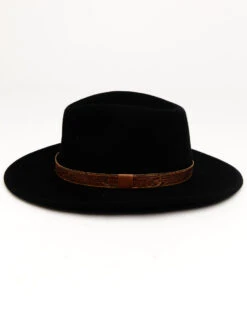 Cody James Men's Brown Leather Embossed Band Western Felt Hat -Cody James Sales 2000274015 001 P3