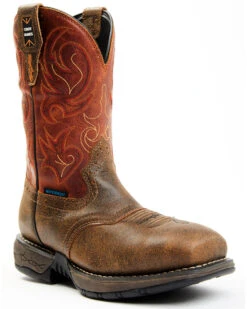 Cody James Men's Nano Lite Waterproof Western Work Boots - Composite Toe