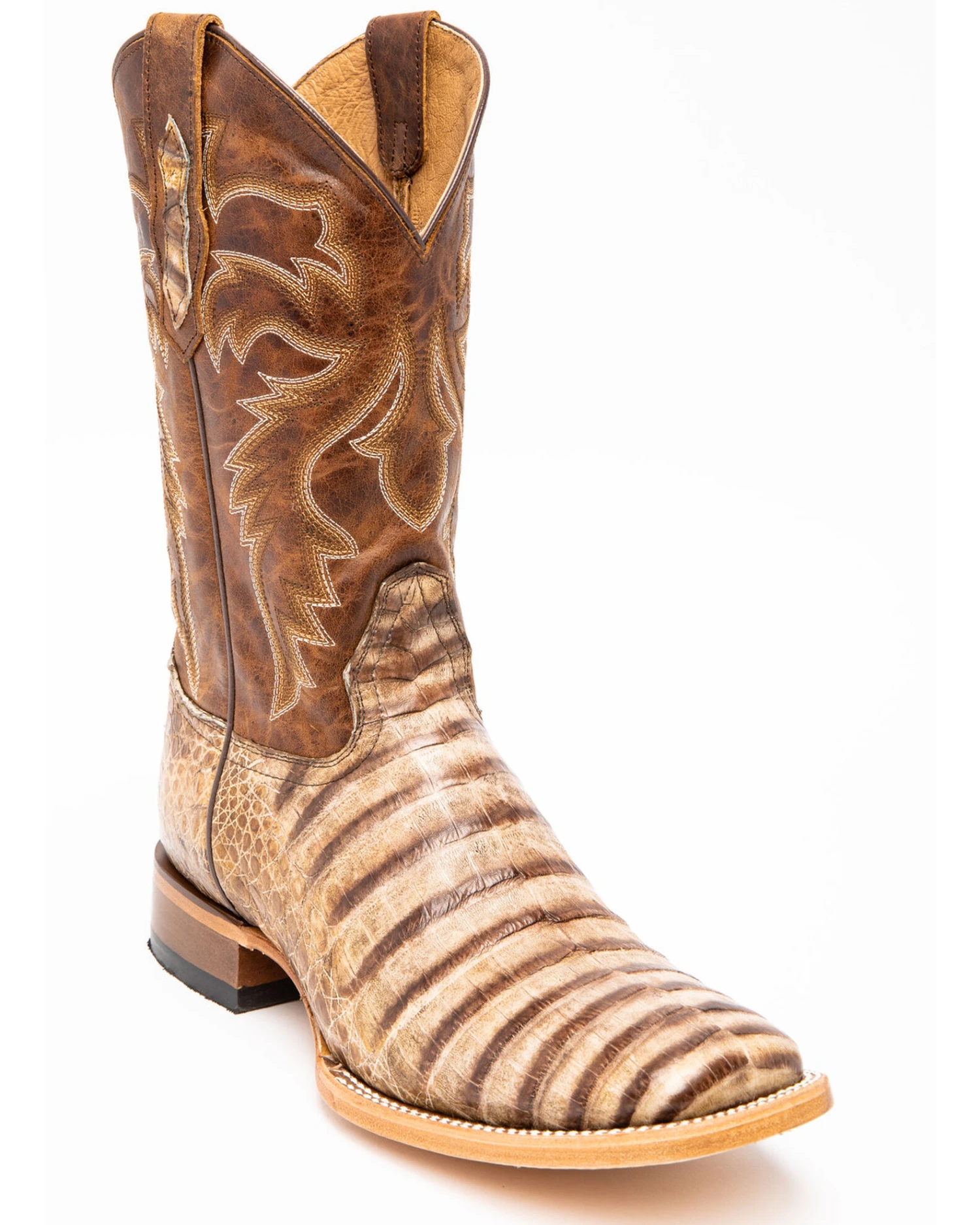 Cody James Men's Caiman Belly Western Boots - Broad Square Toe Cody James Men's Caiman Belly Western Boots - Broad Square Toe -Cody James Sales 2000276396 200 P2