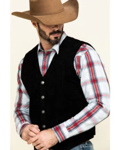 Cody James Men's Angus Suede Vest  -Cody James Sales 2000291052 001 P3
