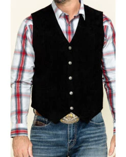 Cody James Men's Angus Suede Vest  -Cody James Sales 2000291052 001 P4