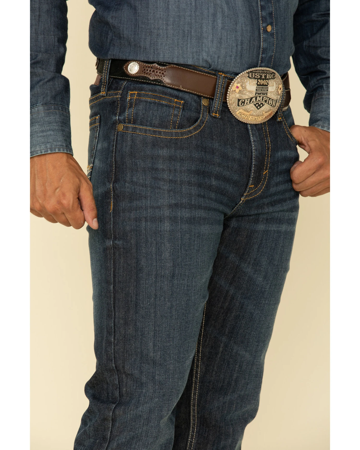 Cody James Men's Night Hawk Basic Medium Wash Stretch Slim Straight Jeans Cody James Men's Night Hawk Basic Medium Wash Stretch Slim Straight Jeans -Cody James Sales 2000308344 400 P4