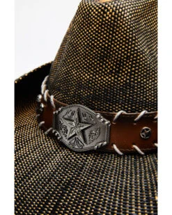 Cody James Men's Brown O John Bangor Straw Western Hat  -Cody James Sales 2000325061 200 P3