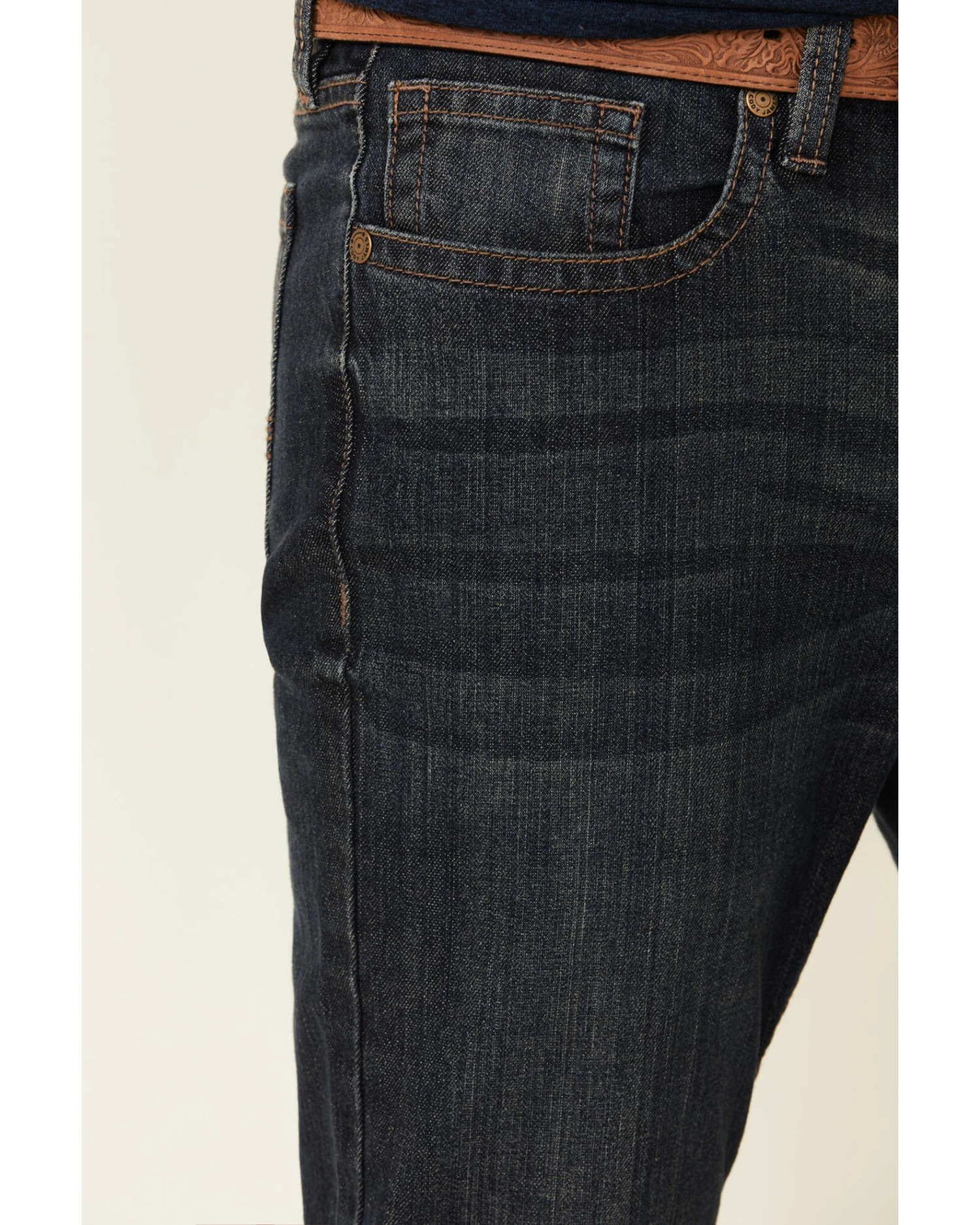 Cody James Men's Barn Sour Dark Wash Stretch Slim Straight Jeans Cody James Men's Barn Sour Dark Wash Stretch Slim Straight Jeans -Cody James Sales 2000325573 400 P5