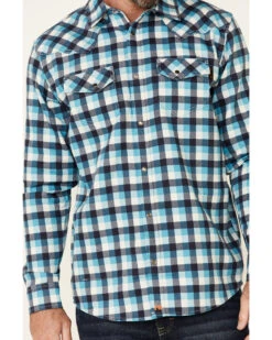 Cody James Men's FR Plaid Print Long Sleeve Work Shirt  -Cody James Sales 2000325699 442 P3