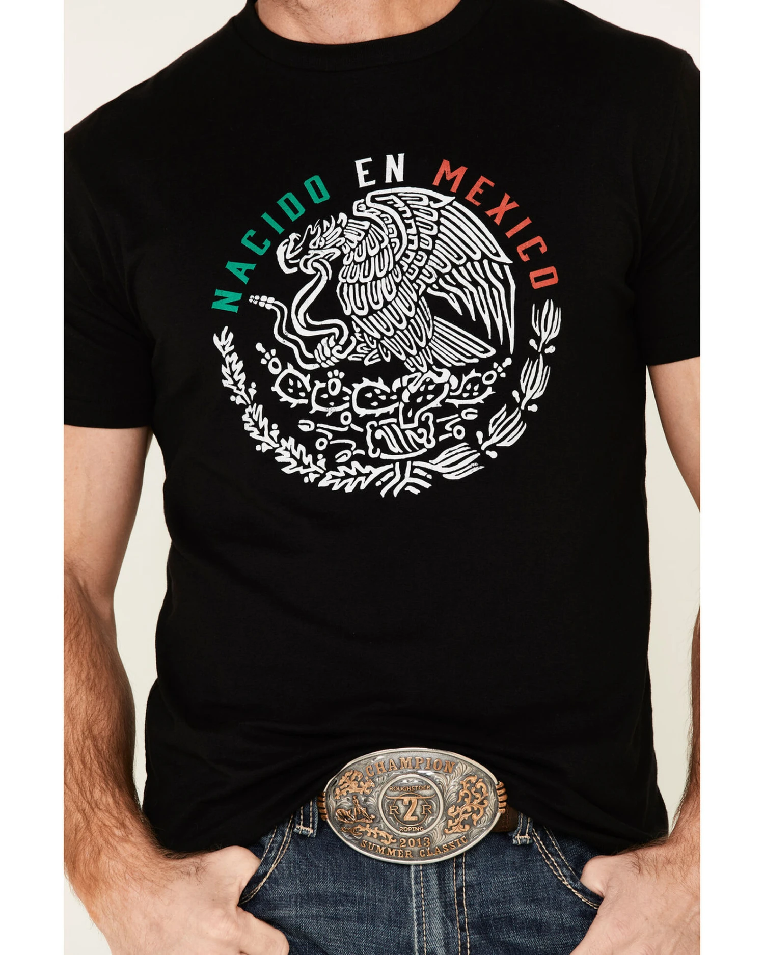 Cody James Men's Black Born In Mexico Graphic T-Shirt Cody James Men's Black Born In Mexico Graphic T-Shirt -Cody James Sales 2000332445 001 P3