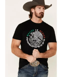 Cody James Men's Black Born In Mexico Graphic T-Shirt 5 Cody James Men's Black Born In Mexico Graphic T-Shirt -Cody James Sales 2000332445 001 P4
