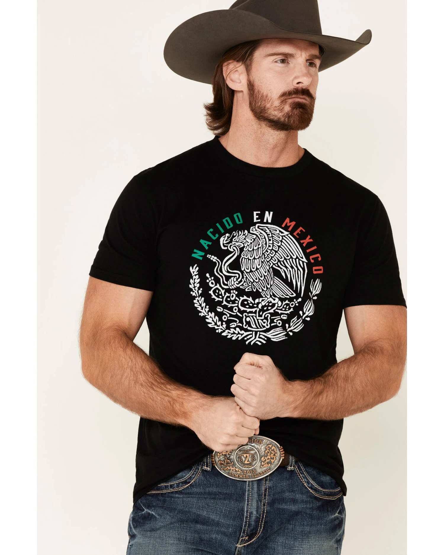 Cody James Men's Black Born In Mexico Graphic T-Shirt Cody James Men's Black Born In Mexico Graphic T-Shirt -Cody James Sales 2000332445 001 P4