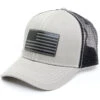 Cody James Men's Gray Flag Patch Mesh Back Ball Cap  -Cody James Sales 2000339182 020 P1