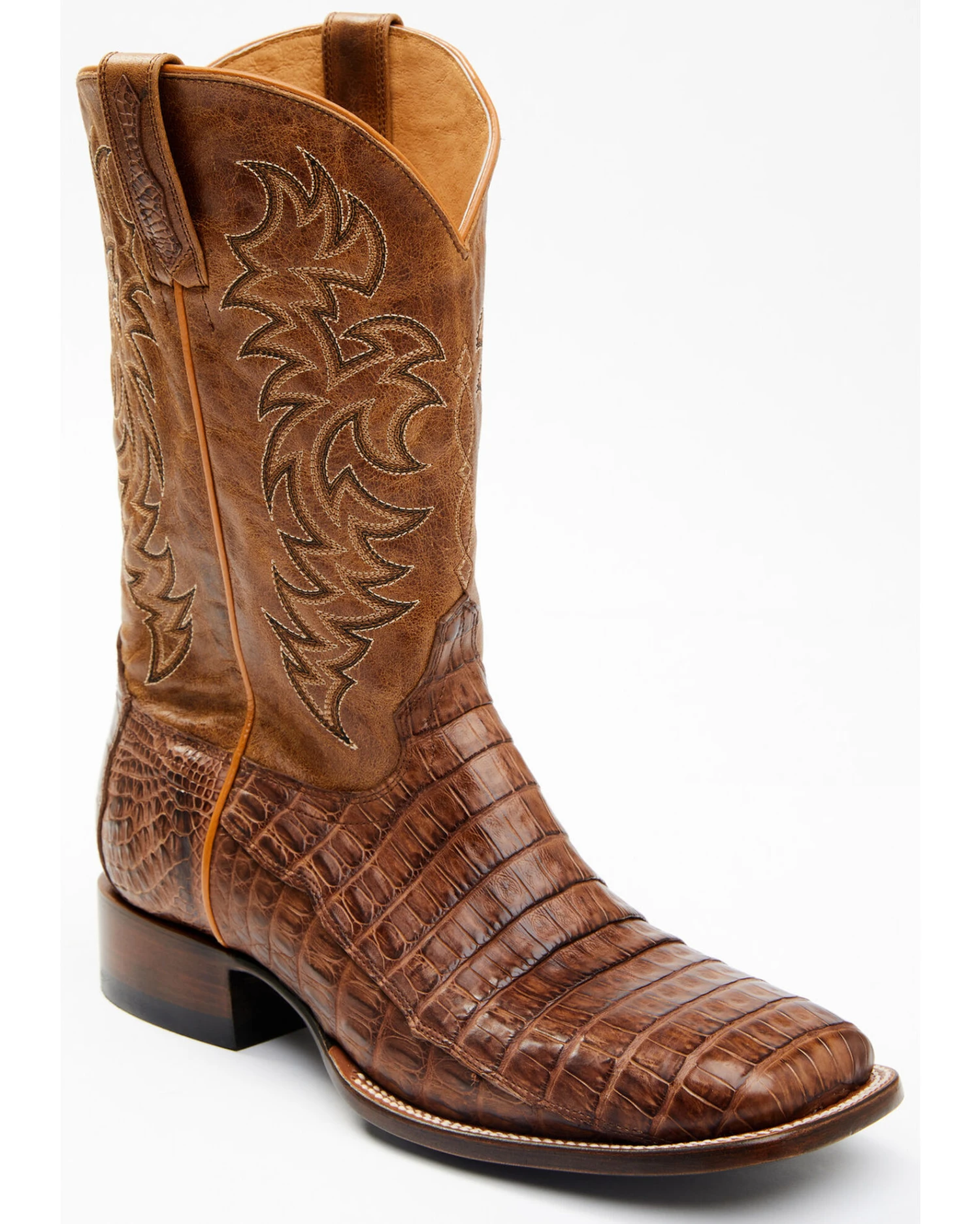 Cody James Men's Nuez Exotic Caiman Skin Western Boots - Broad Square Toe Cody James Men's Nuez Exotic Caiman Skin Western Boots - Broad Square Toe -Cody James Sales 2000339810 280 P1