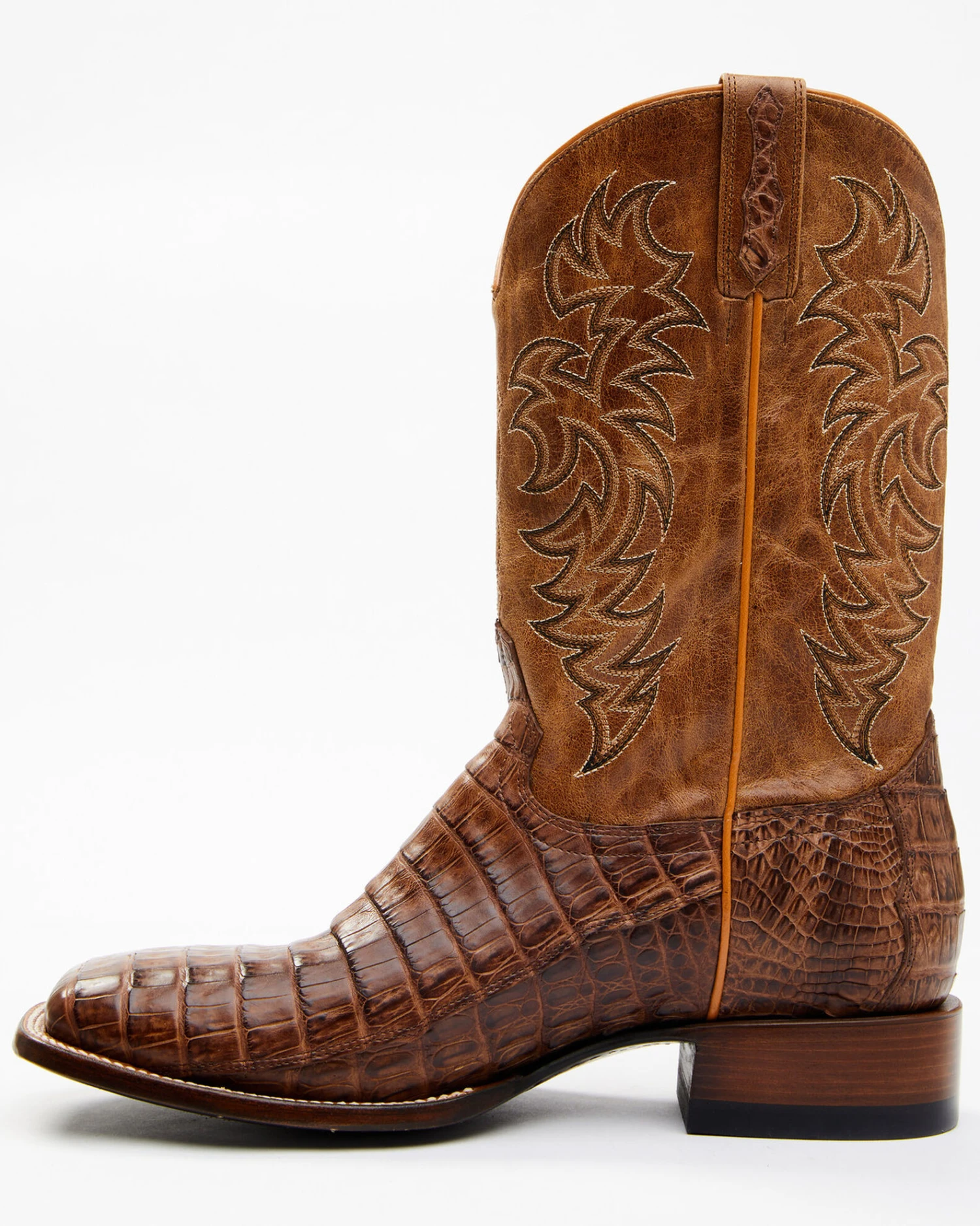 Cody James Men's Nuez Exotic Caiman Skin Western Boots - Broad Square Toe Cody James Men's Nuez Exotic Caiman Skin Western Boots - Broad Square Toe -Cody James Sales 2000339810 280 P3
