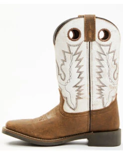 Cody James Boys' Pull On Leather Western Boots - Broad Square Toe  -Cody James Sales 2000346554 200 P3