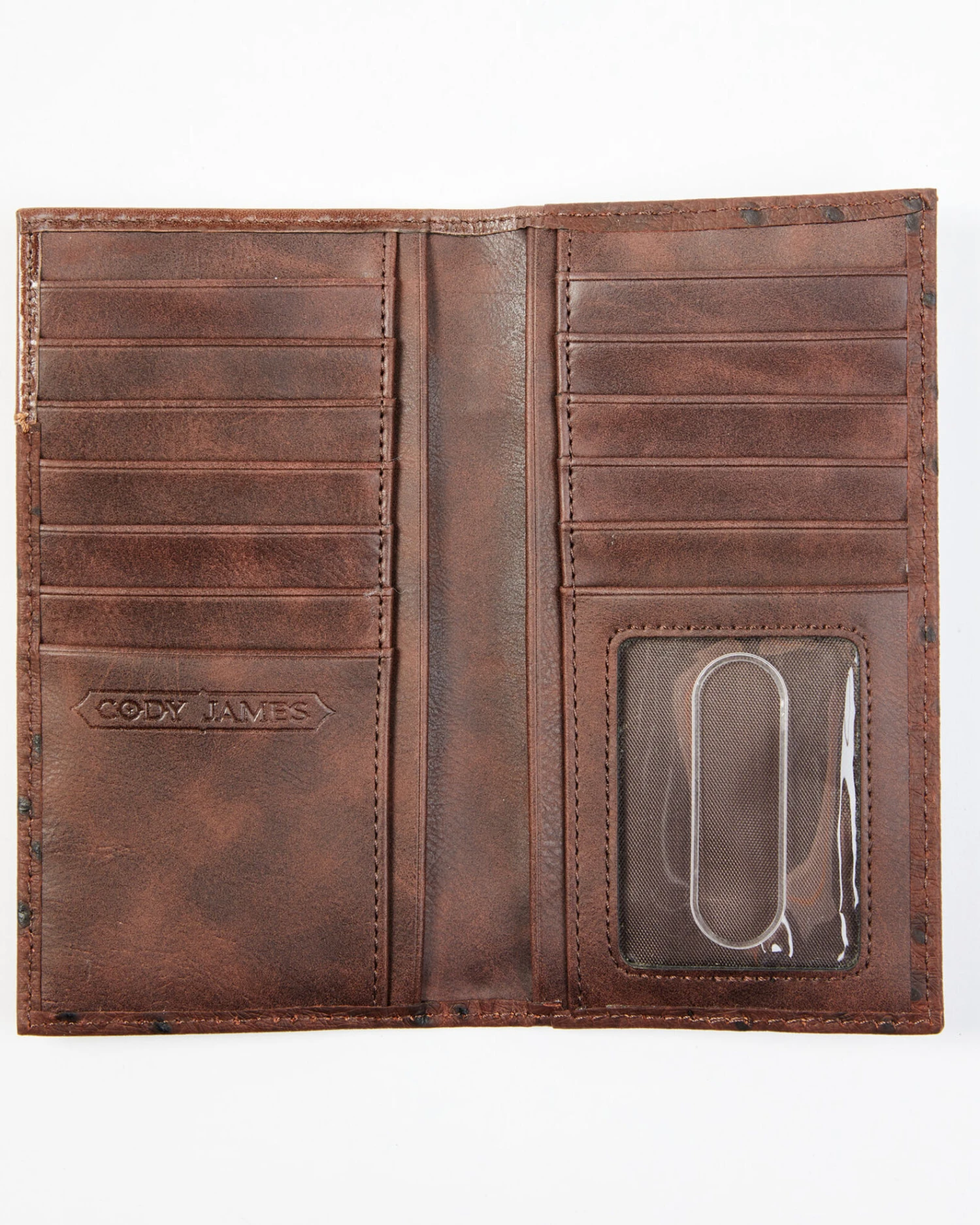 Cody James Men's Bifold Ostrich Print Embossed Rodeo Wallet Cody James Men's Bifold Ostrich Print Embossed Rodeo Wallet -Cody James Sales 2000346689 200 P2