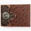 Cody James Men's Bifold Ostrich Print Embossed Bi-Fold Wallet -Cody James Sales 2000346690 200 P1