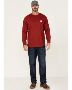 Cody James Men's FR Bossa Nova Graphic Long Sleeve Work T-Shirt  -Cody James Sales 2000349514 420 P2