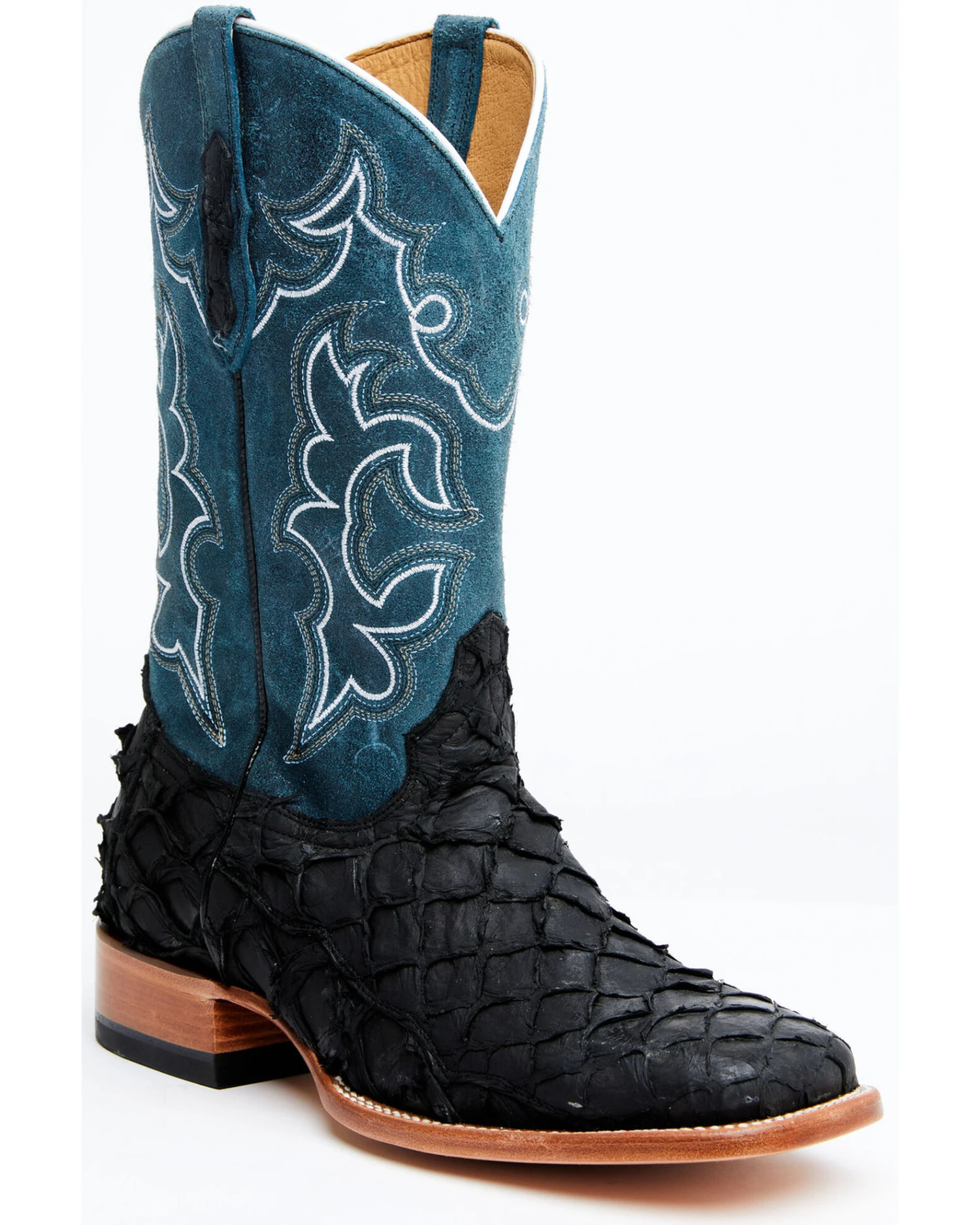 Cody James Men's Pirarucu Soul Western Exotic Boot - Broad Square Toe Cody James Men's Pirarucu Soul Western Exotic Boot - Broad Square Toe -Cody James Sales 2000351581 400 P1