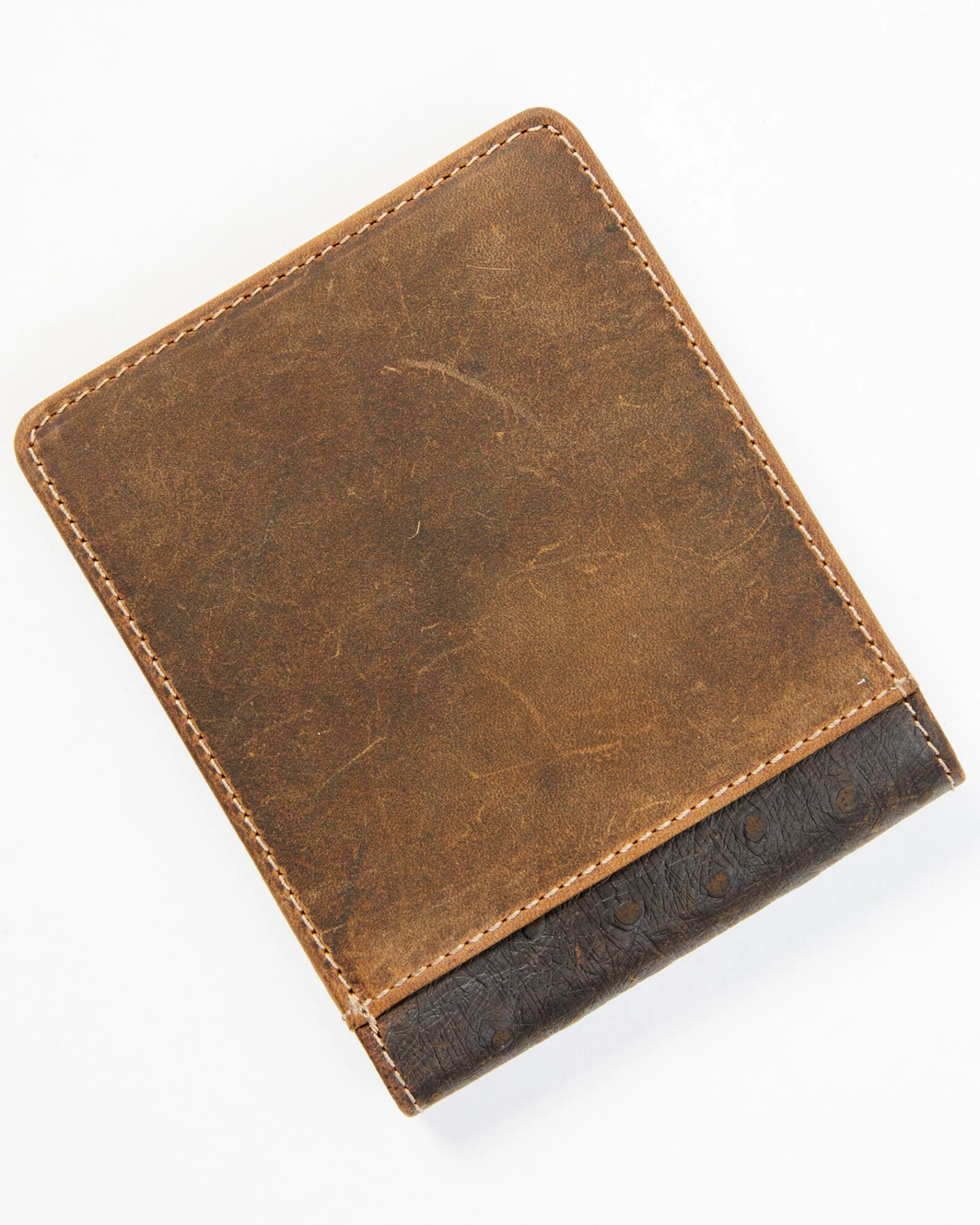 Cody James Men's Brown Ostrich Bifold Tooled Wallet Cody James Men's Brown Ostrich Bifold Tooled Wallet -Cody James Sales 2000351827 200 P3