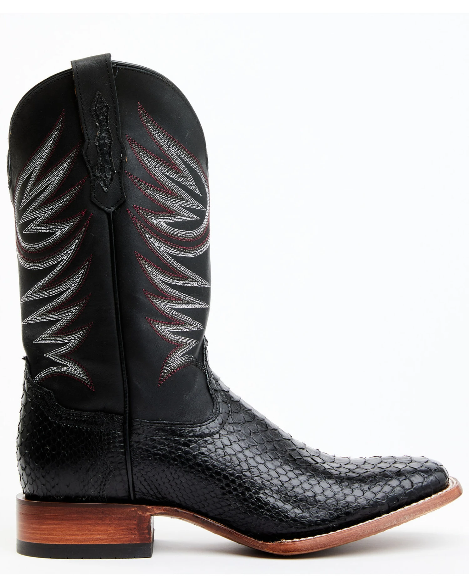 Cody James Men's Matte Python Exotic Western Boots - Broad Square Toe Cody James Men's Matte Python Exotic Western Boots - Broad Square Toe -Cody James Sales 2000356759 001 P2