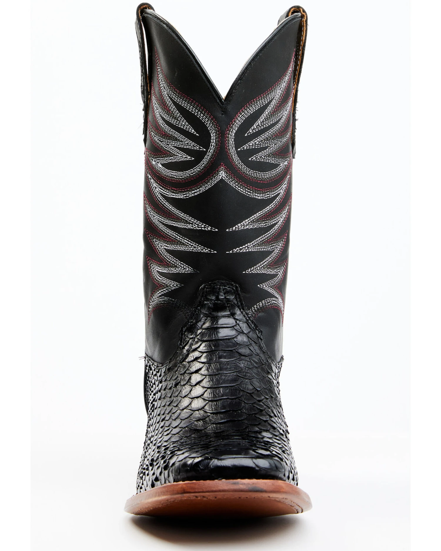 Cody James Men's Matte Python Exotic Western Boots - Broad Square Toe Cody James Men's Matte Python Exotic Western Boots - Broad Square Toe -Cody James Sales 2000356759 001 P4