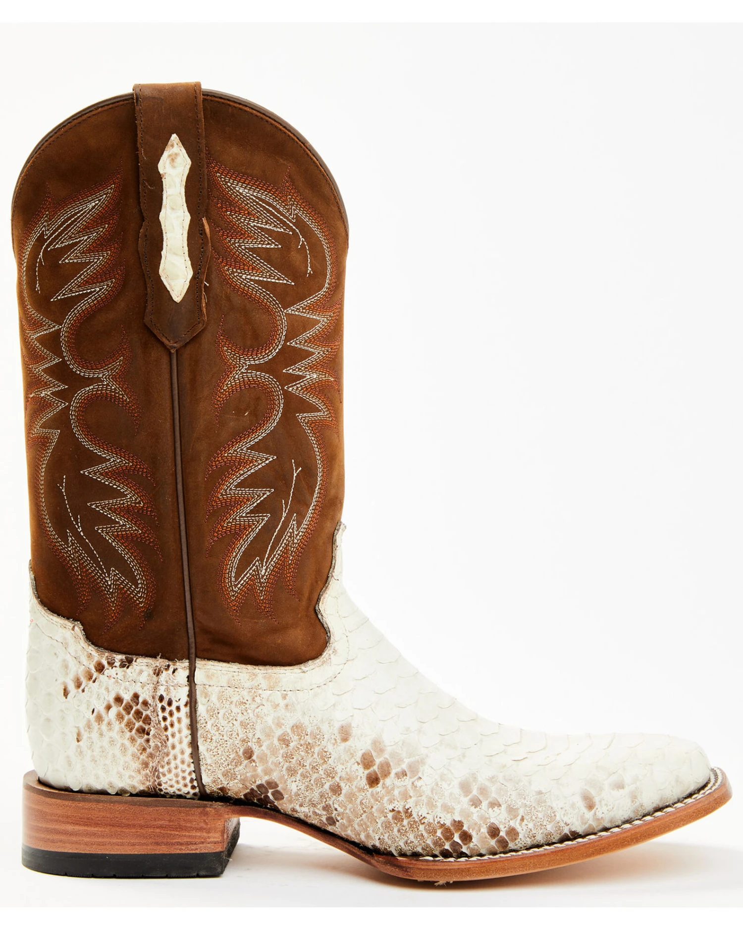 Cody James Men's Bone Python Exotic Western Boot - Broad Square Toe Cody James Men's Bone Python Exotic Western Boot - Broad Square Toe -Cody James Sales 2000356761 200 P2