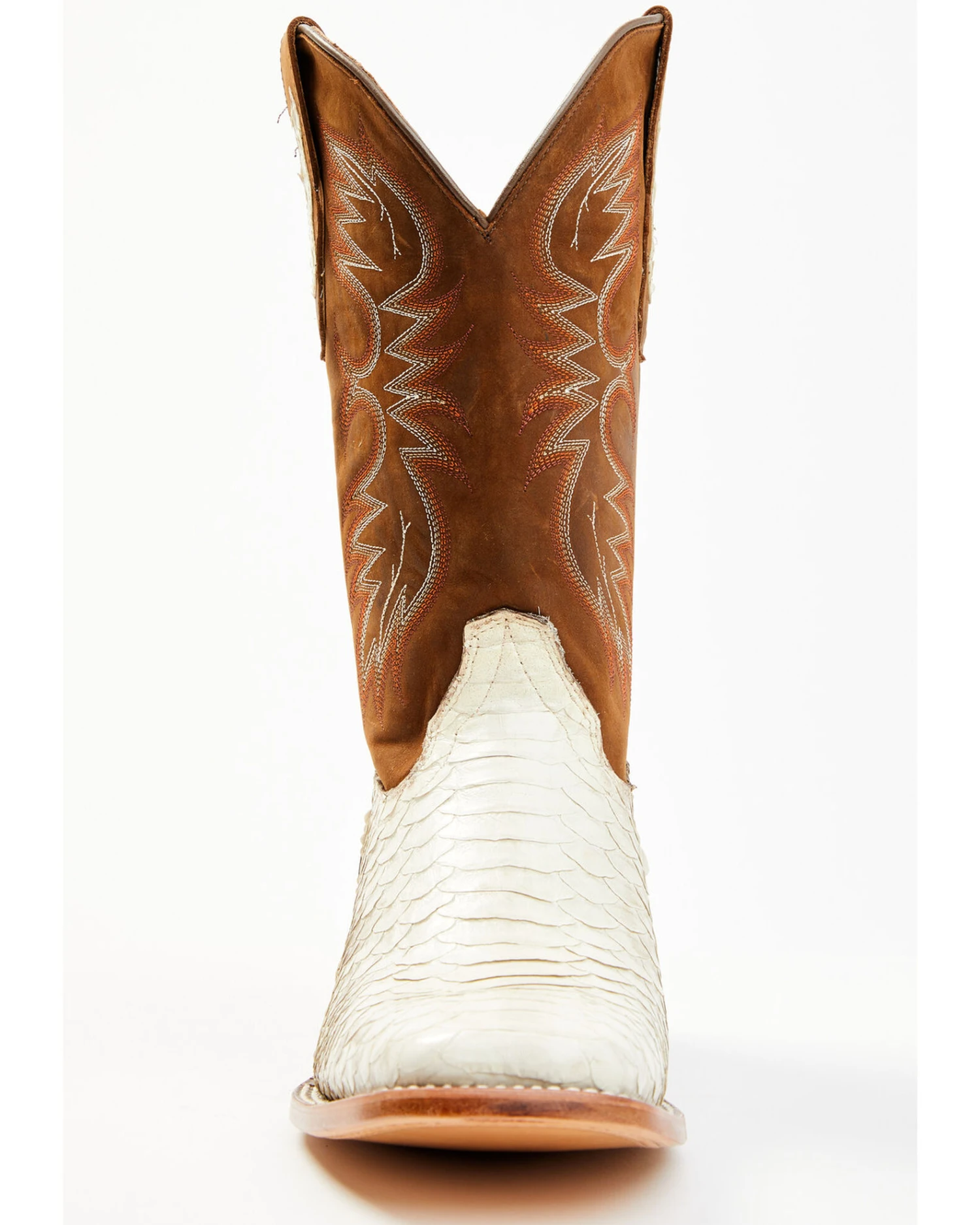 Cody James Men's Bone Python Exotic Western Boot - Broad Square Toe Cody James Men's Bone Python Exotic Western Boot - Broad Square Toe -Cody James Sales 2000356761 200 P4