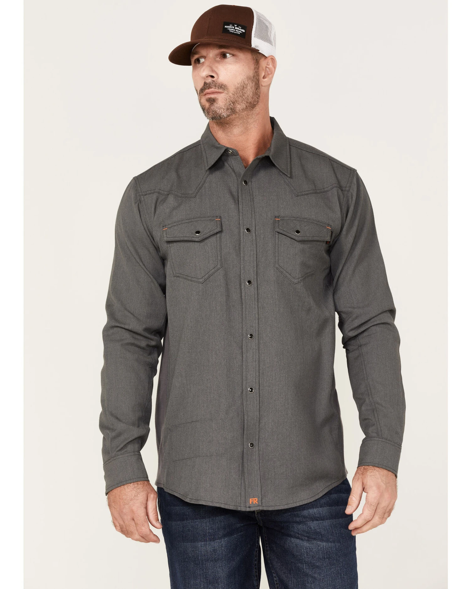Cody James Men's FR Vented Long Sleeve Button-Down Work Shirt Cody James Men's FR Vented Long Sleeve Button-Down Work Shirt -Cody James Sales 2000357967 020 P1