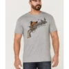 Cody James Men's Gun Scene Graphic Charcoal T-Shirt 2 Cody James Men's Gun Scene Graphic Charcoal T-Shirt -Cody James Sales 2000359053 020 P1