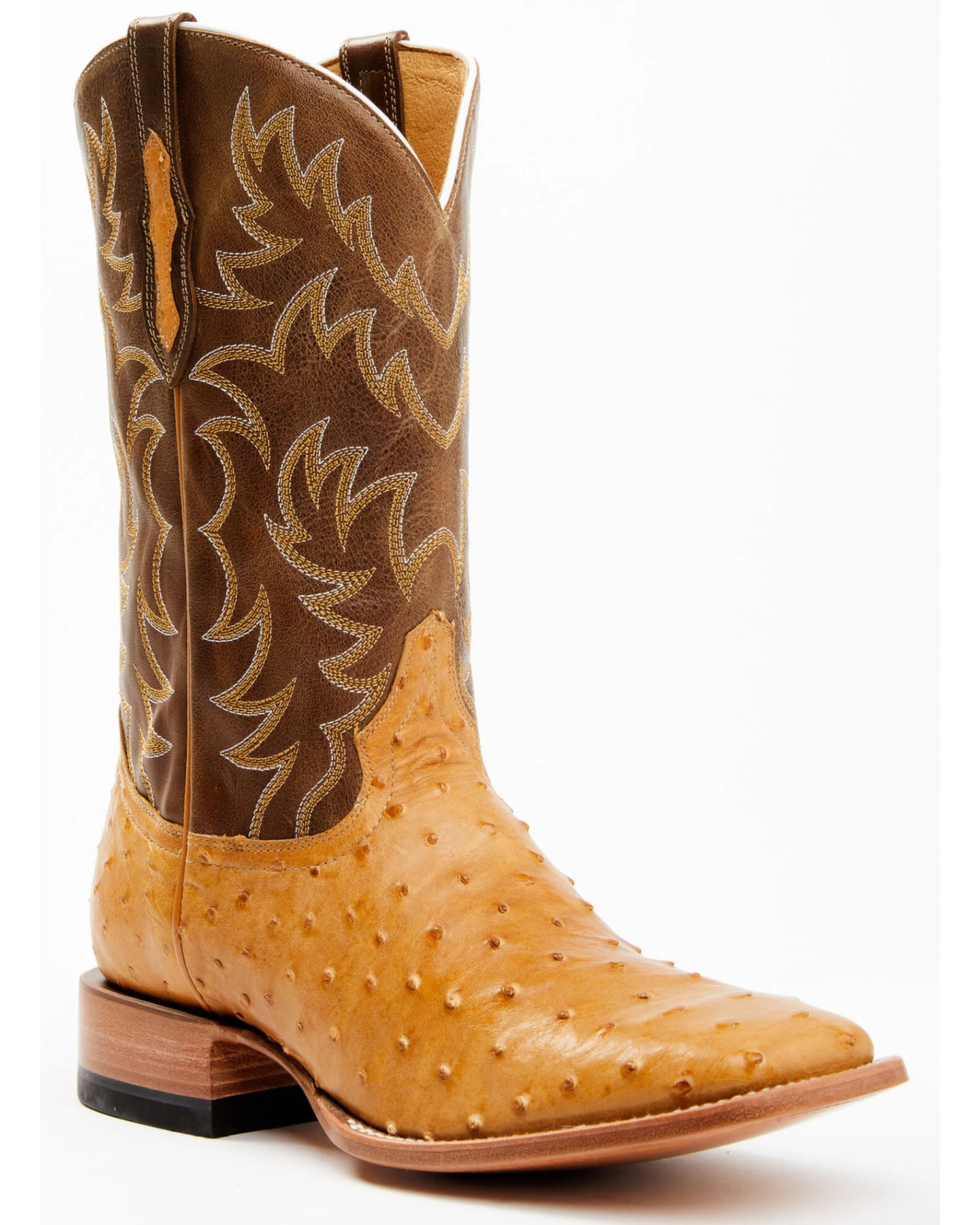 Cody James Men's Full-Quill Ostrich Exotic Western Boots - Broad Square Toe Cody James Men's Full-Quill Ostrich Exotic Western Boots - Broad Square Toe -Cody James Sales 2000359773 200 P1