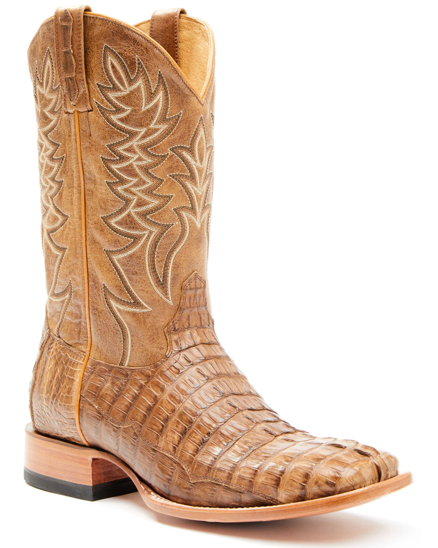 Cody James Men's Exotic Caiman Tail Western Boots - Broad Square Toe Cody James Men's Exotic Caiman Tail Western Boots - Broad Square Toe -Cody James Sales 2000360834 200 P1