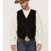 Cody James Men's Highlands Slub Button-Front Western Vest  -Cody James Sales 2000364439 001 P1