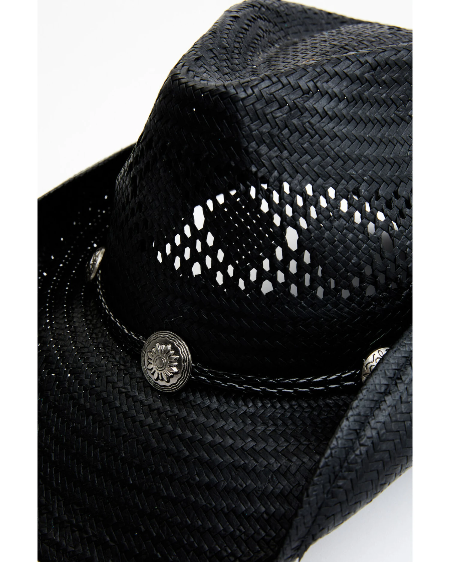 Cody James Men's Rory Concho Western Straw Hat Cody James Men's Rory Concho Western Straw Hat -Cody James Sales 2000367453 001 P2