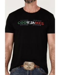 Cody James Men's Mexico Logo Graphic Short Sleeve T-Shirt  -Cody James Sales 2000370470 001 P3