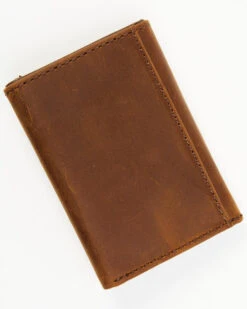 Cody James Men's Turquoise Underlay & Brown Tooled Trifold Wallet -Cody James Sales 2000372920 200 P3