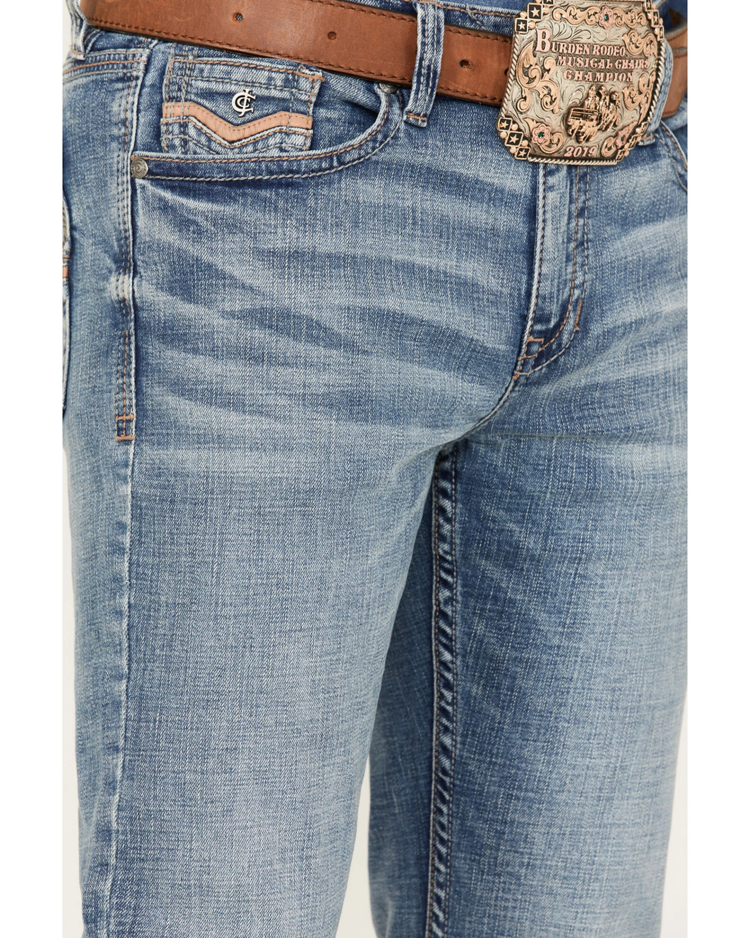 Cody James Men's Manning Light Wash Slim Boot Stretch Denim Jeans Cody James Men's Manning Light Wash Slim Boot Stretch Denim Jeans -Cody James Sales 2000373330 412 P2