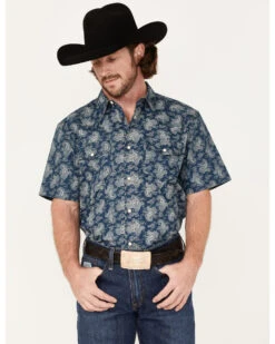 Cody James Men's Showcase Paisley Print Pearl Snap Western ShirtÂ