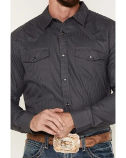 Cody James Southside Satin Stripe Snap Western Shirt  -Cody James Sales 2000374098 021 P3