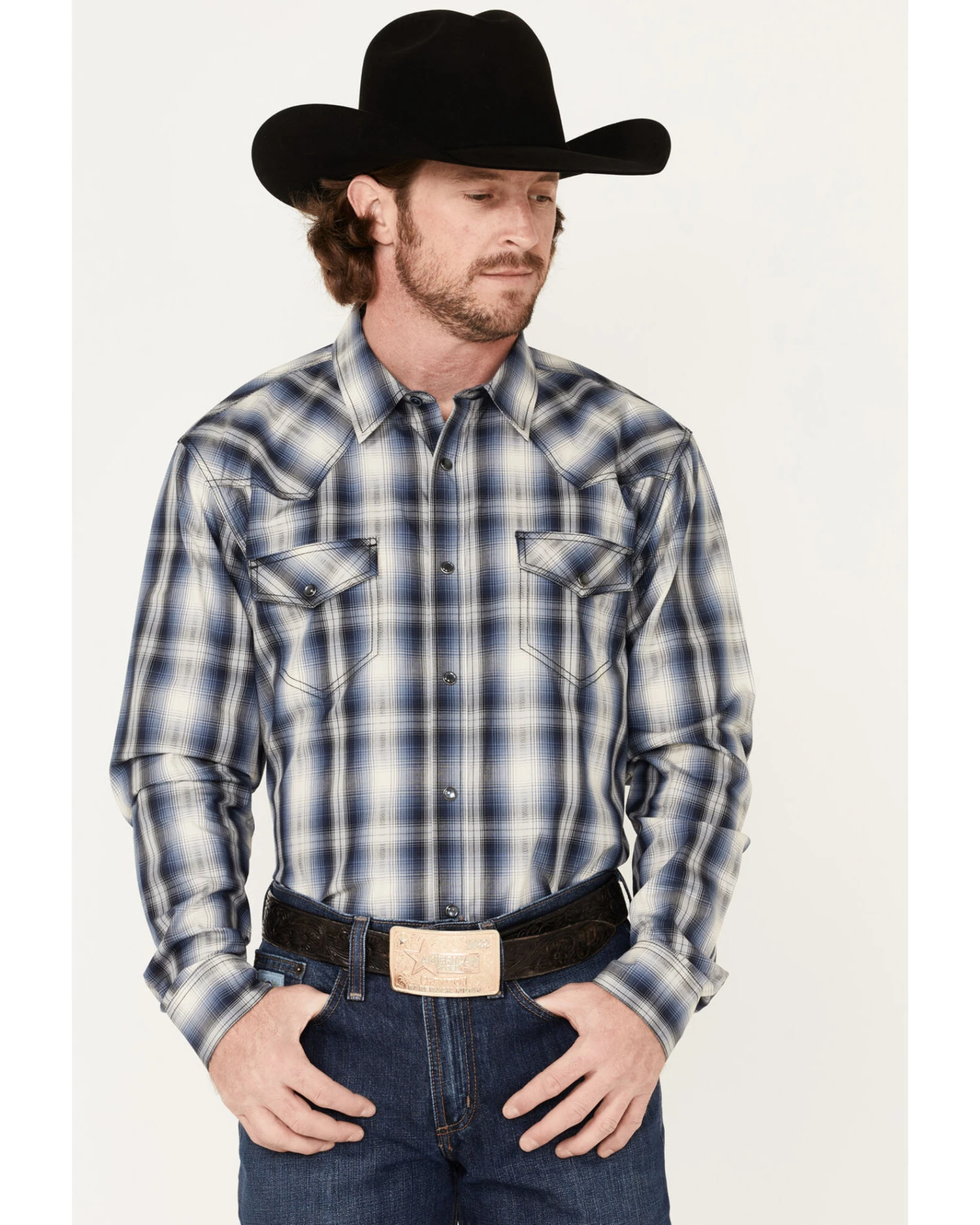 Cody James Men's Trailblazer Large Plaid Snap Western Shirt - Big & Tall Cody James Men's Trailblazer Large Plaid Snap Western Shirt - Big & Tall -Cody James Sales 2000374100 400 P1