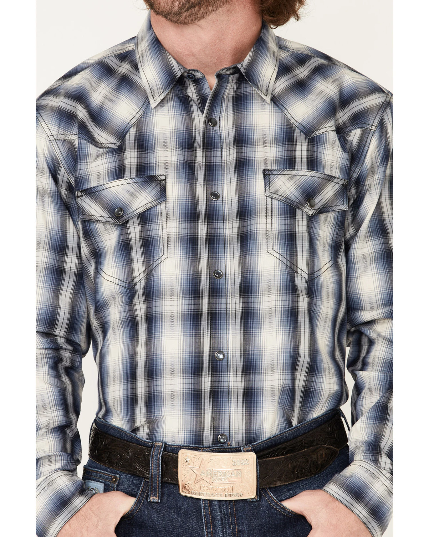 Cody James Men's Trailblazer Large Plaid Snap Western Shirt - Big & Tall Cody James Men's Trailblazer Large Plaid Snap Western Shirt - Big & Tall -Cody James Sales 2000374100 400 P3