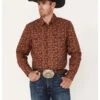 Cody James Men's On Tour Paisley Print Long Sleeve Snap Western Shirt - Big & Tall  -Cody James Sales 2000374108 640 P1