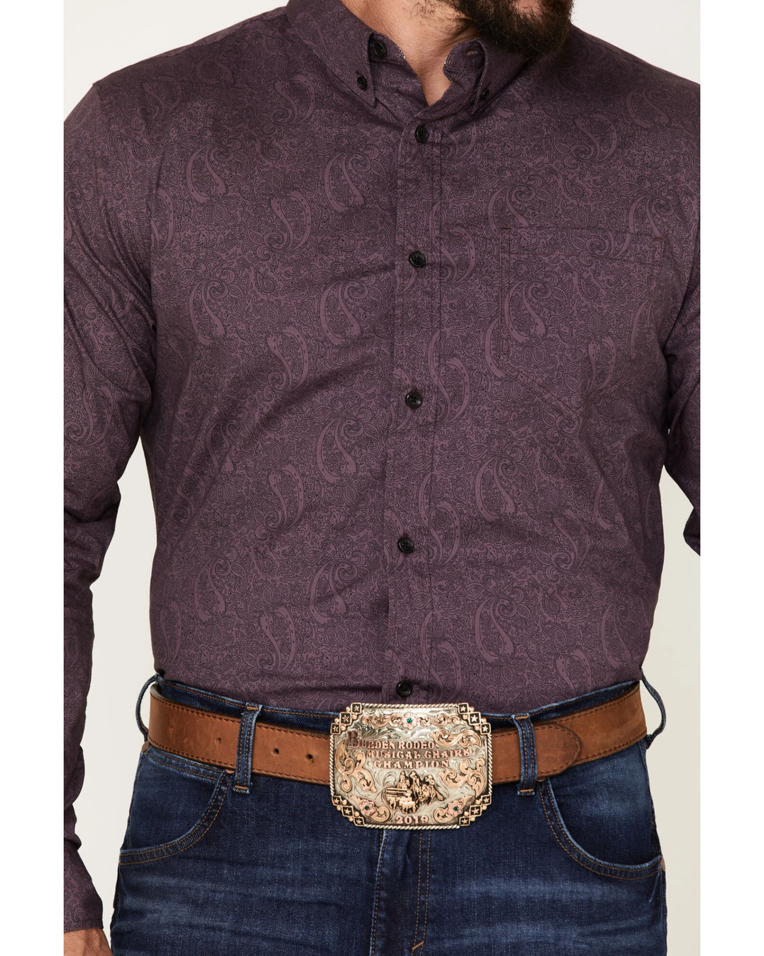 Cody James Men's Primative Geo Print Button-Down Western Shirt Cody James Men's Primative Geo Print Button-Down Western Shirt -Cody James Sales 2000374145 500 P3