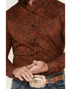 Cody James Men's Tortuga Paisley Print Button Down Western Shirt  -Cody James Sales 2000374148 200 P3