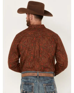 Cody James Men's Tortuga Paisley Print Button Down Western Shirt  -Cody James Sales 2000374148 200 P4