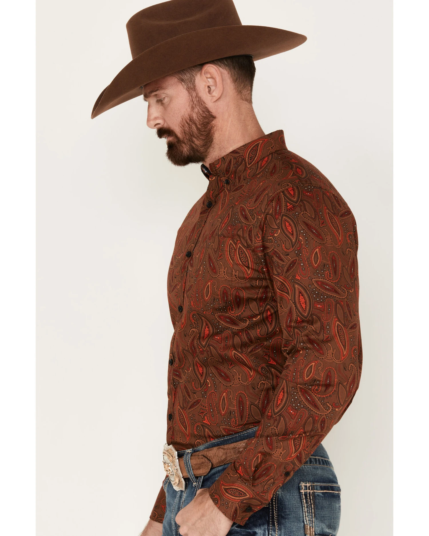 Cody James Tortuga Paisley Print Button Down Western Shirt - Big & Tall Cody James Tortuga Paisley Print Button Down Western Shirt - Big & Tall -Cody James Sales 2000374149 200 P2