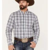 Cody James Men's Tonight Small Plaid Print Button-Down Western Shirt 1 Cody James Men's Tonight Small Plaid Print Button-Down Western Shirt -Cody James Sales 2000374154 100 P1