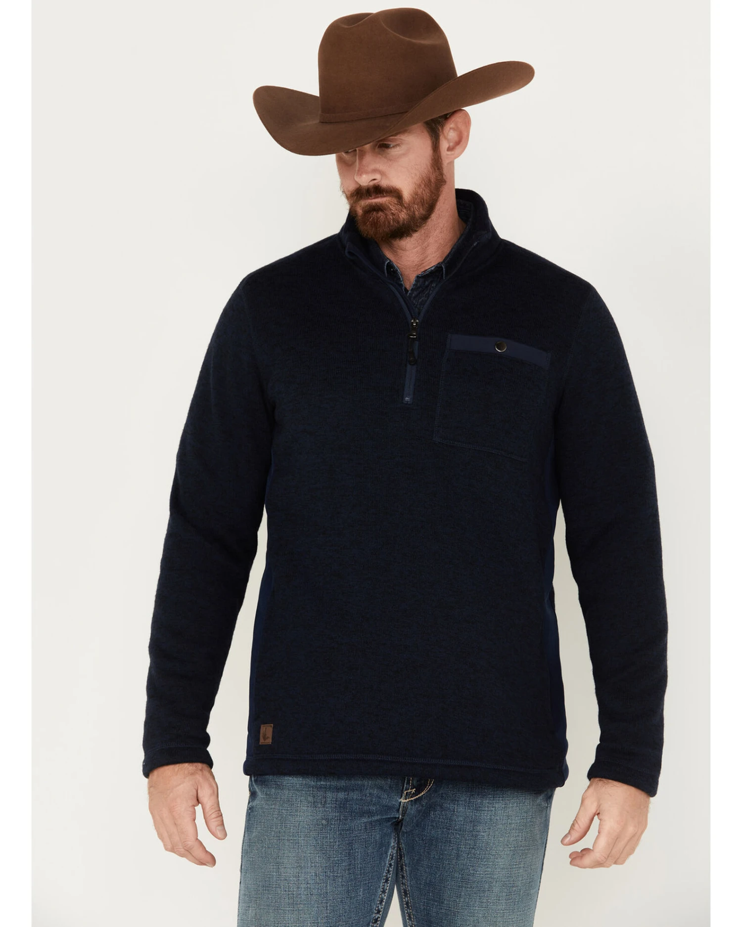 Cody James Men's Fighter 1/4 Zip Jacket Cody James Men's Fighter 1/4 Zip Jacket -Cody James Sales 2000374222 410 P1